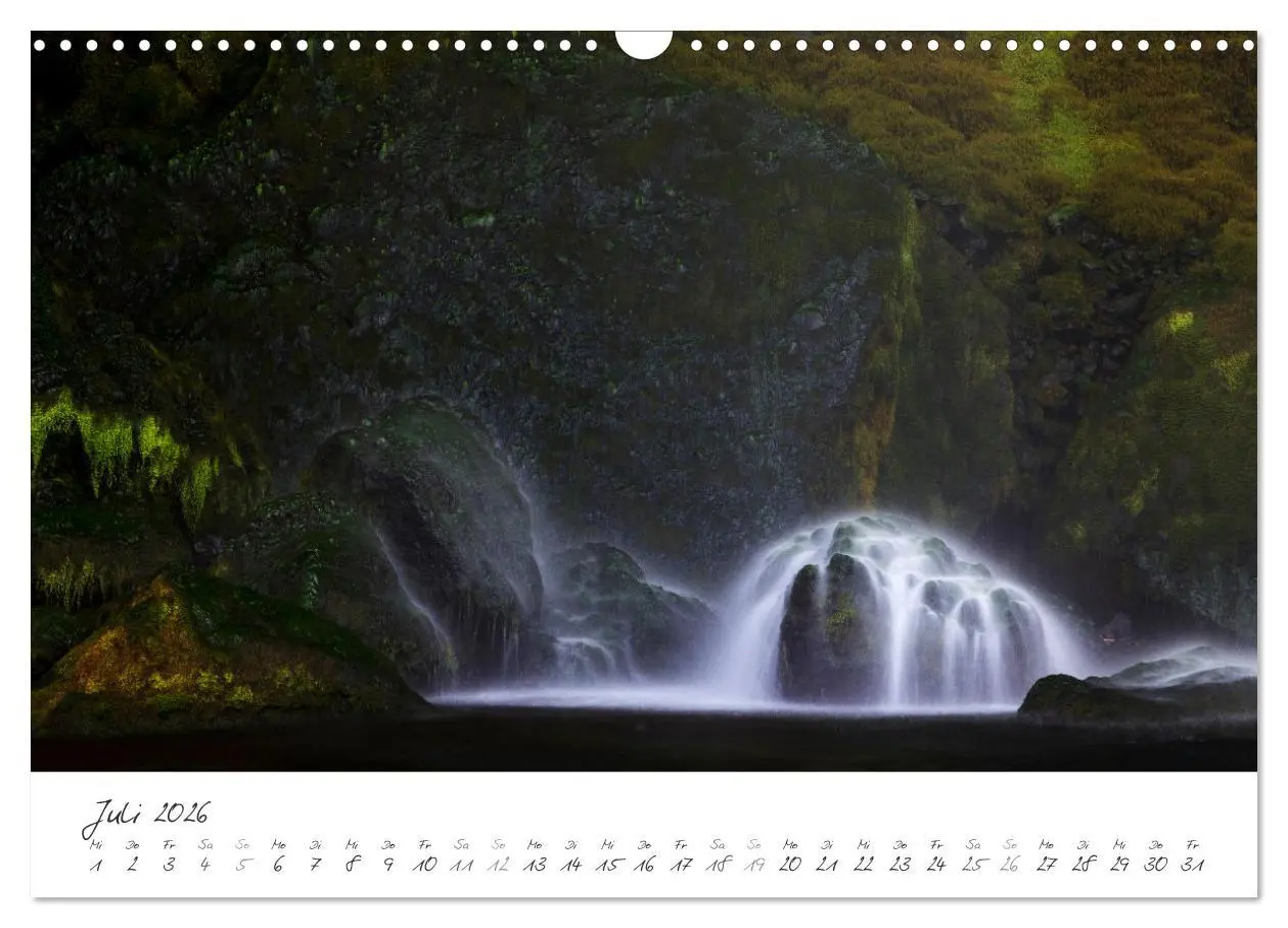 Bild: 9783457548387 | Wasserfälle klein und groß (Wandkalender 2026 DIN A3 quer),...