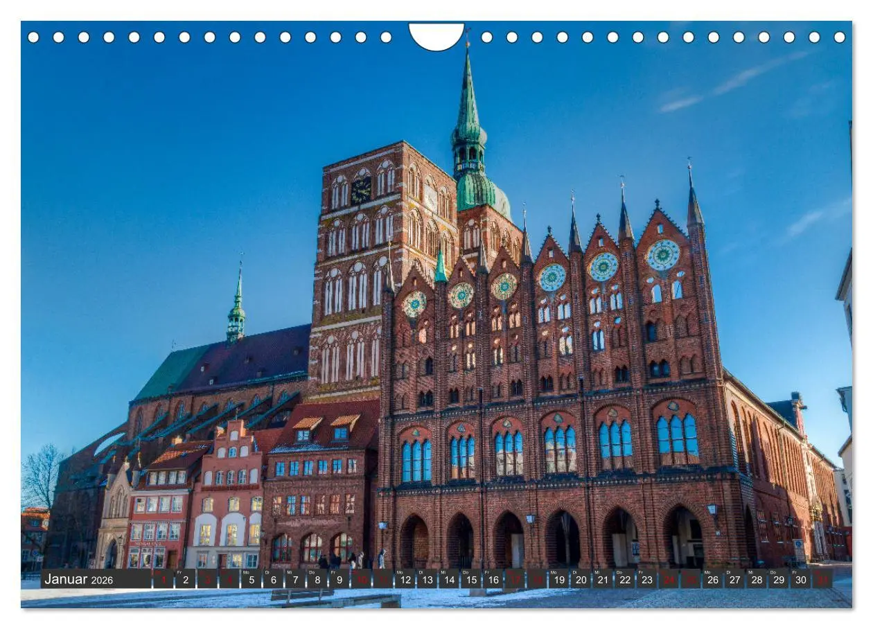 Bild: 9783457618387 | Stralsund, Eine Perle an der Ostsee (Wandkalender 2026 DIN A4...