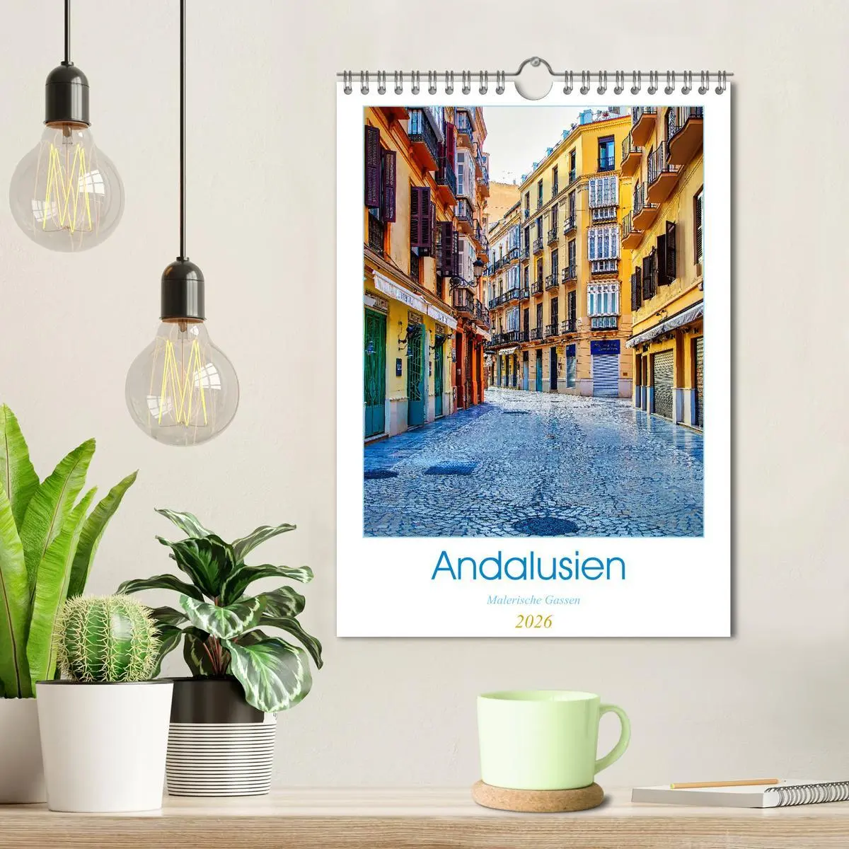 Bild: 9783516258387 | Andalusien - Malerische Gassen (Wandkalender 2026 DIN A4 hoch),...