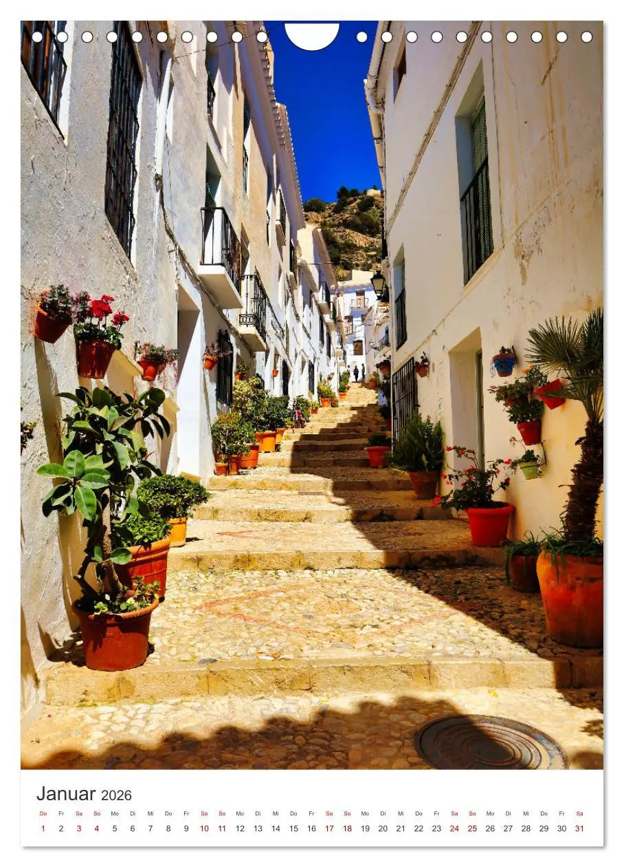 Bild: 9783516258387 | Andalusien - Malerische Gassen (Wandkalender 2026 DIN A4 hoch),...