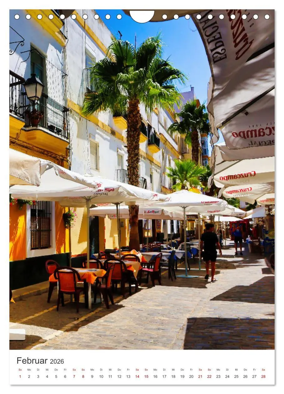 Bild: 9783516258387 | Andalusien - Malerische Gassen (Wandkalender 2026 DIN A4 hoch),...