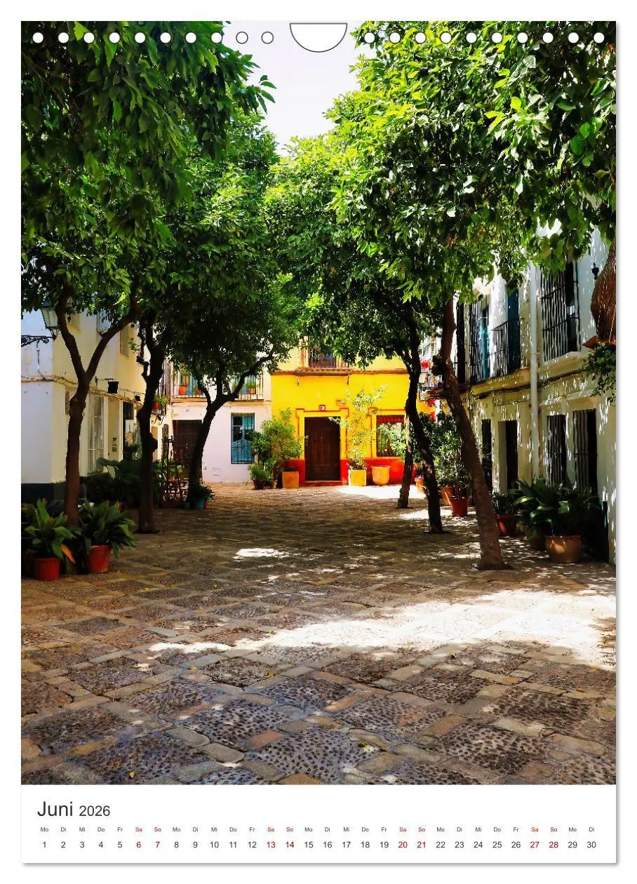 Bild: 9783516258387 | Andalusien - Malerische Gassen (Wandkalender 2026 DIN A4 hoch),...