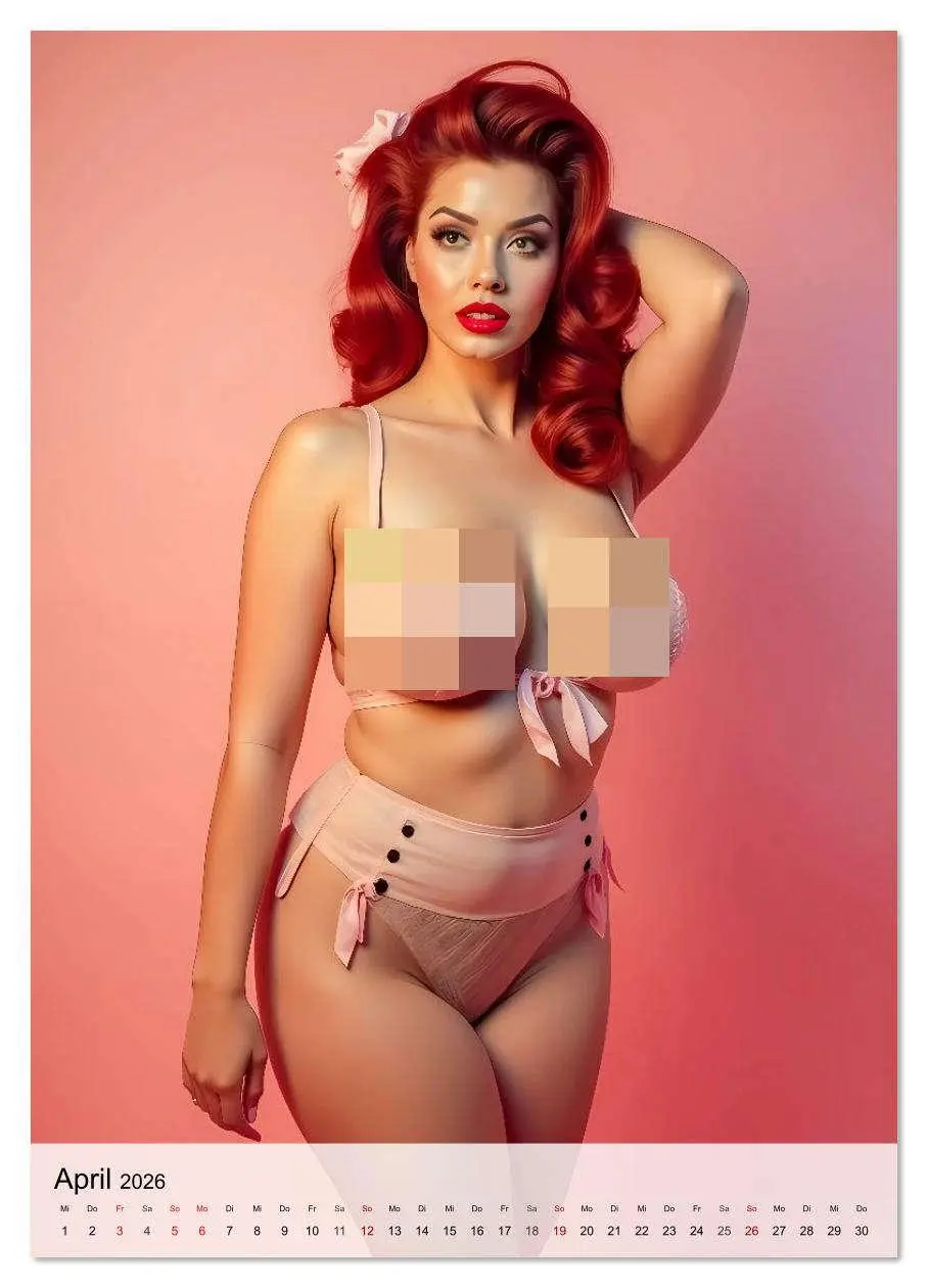 Bild: 9783516638387 | Pin-up Girls - Die sündigen Fifties (Wandkalender 2026 DIN A2...