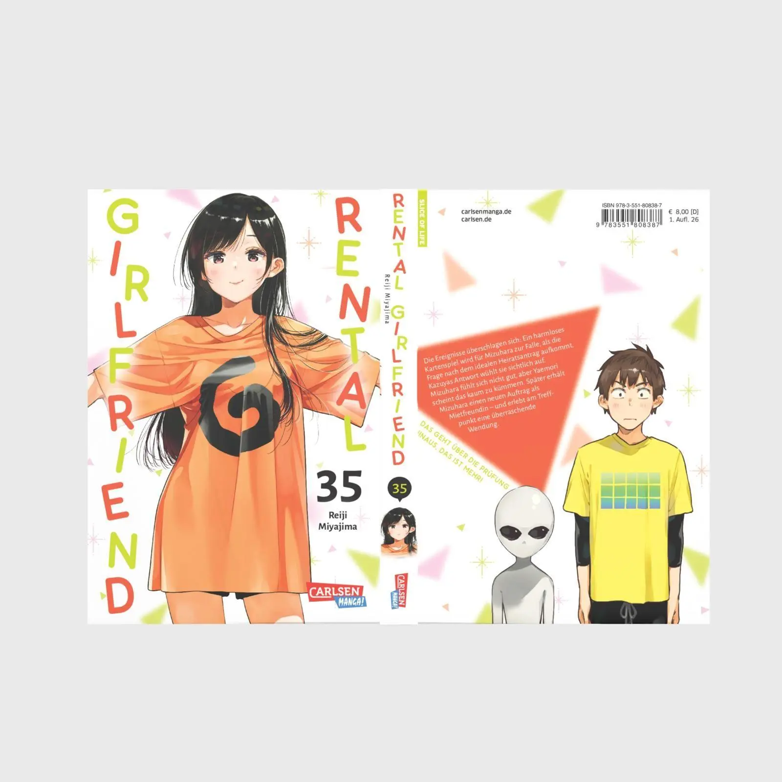 Bild: 9783551808387 | Rental Girlfriend 35 | Slice-of-Life-Manga - Romcom mit Charme! | Buch