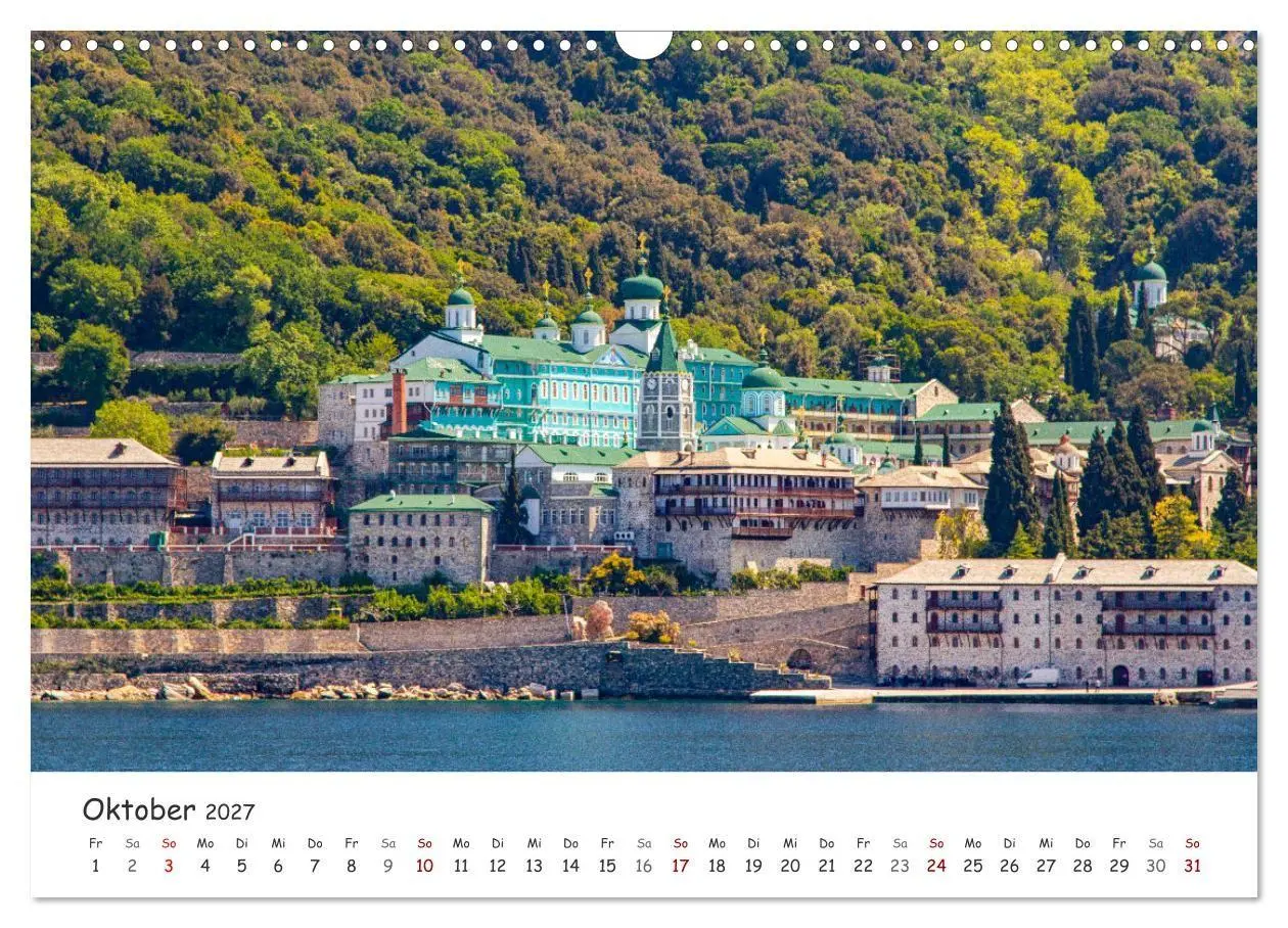 Bild: 9783569418387 | Ouranopoli - An der Grenze zur Mönchsrepublik Athos (Wandkalender...