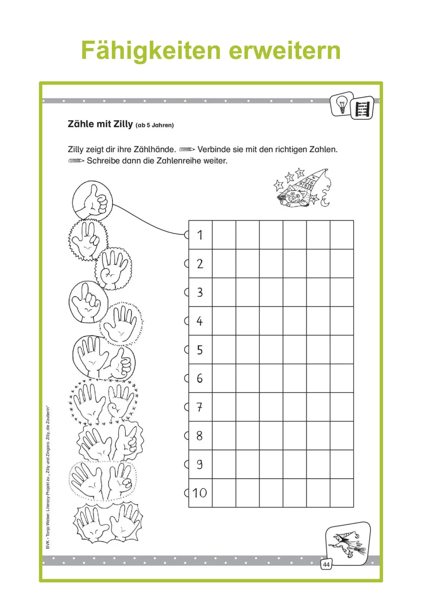 Bild: 9783867408387 | Literacy-Projekt zum Bilderbuch Zilly, die Zauberin | Tanja Weber