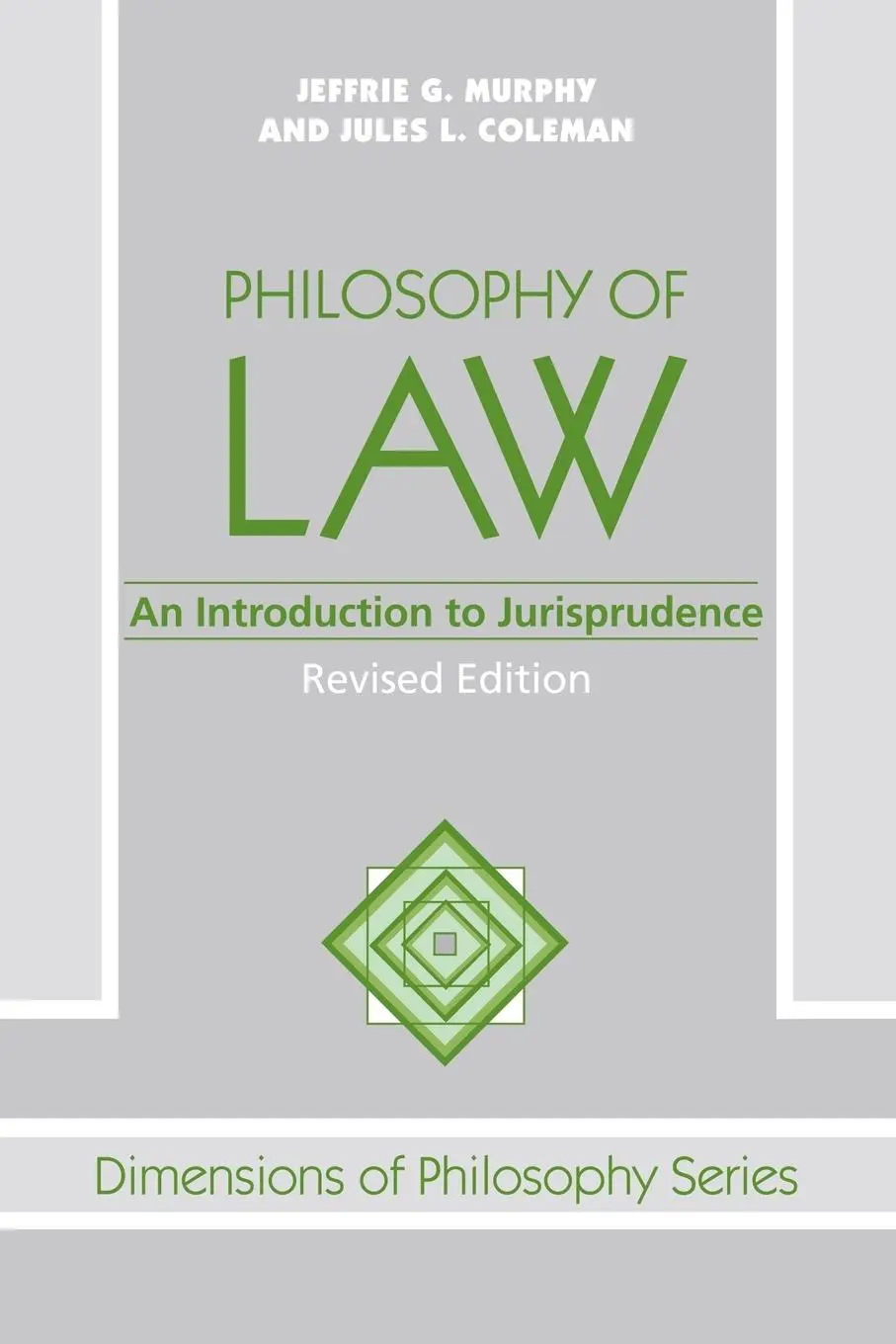 Cover: 9780813308487 | Philosophy Of Law | An Introduction To Jurisprudence | Murphy (u. a.)