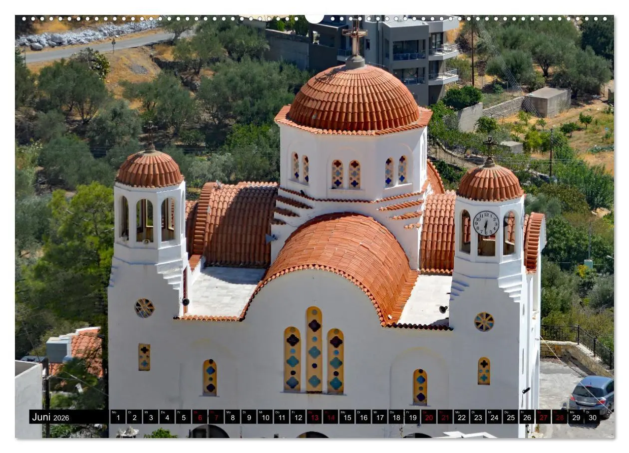 Bild: 9783457538487 | Klöster und Kirchen auf Kreta (Wandkalender 2026 DIN A2 quer),...