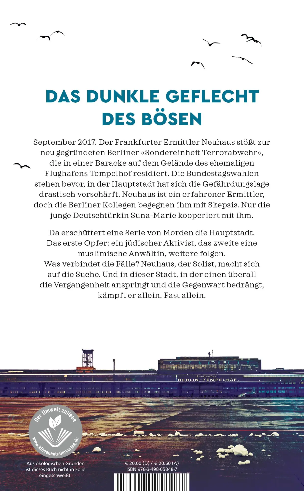 Rückseite: 9783498058487 | Der Solist | Jan Seghers | Buch | 240 S. | Deutsch | 2021