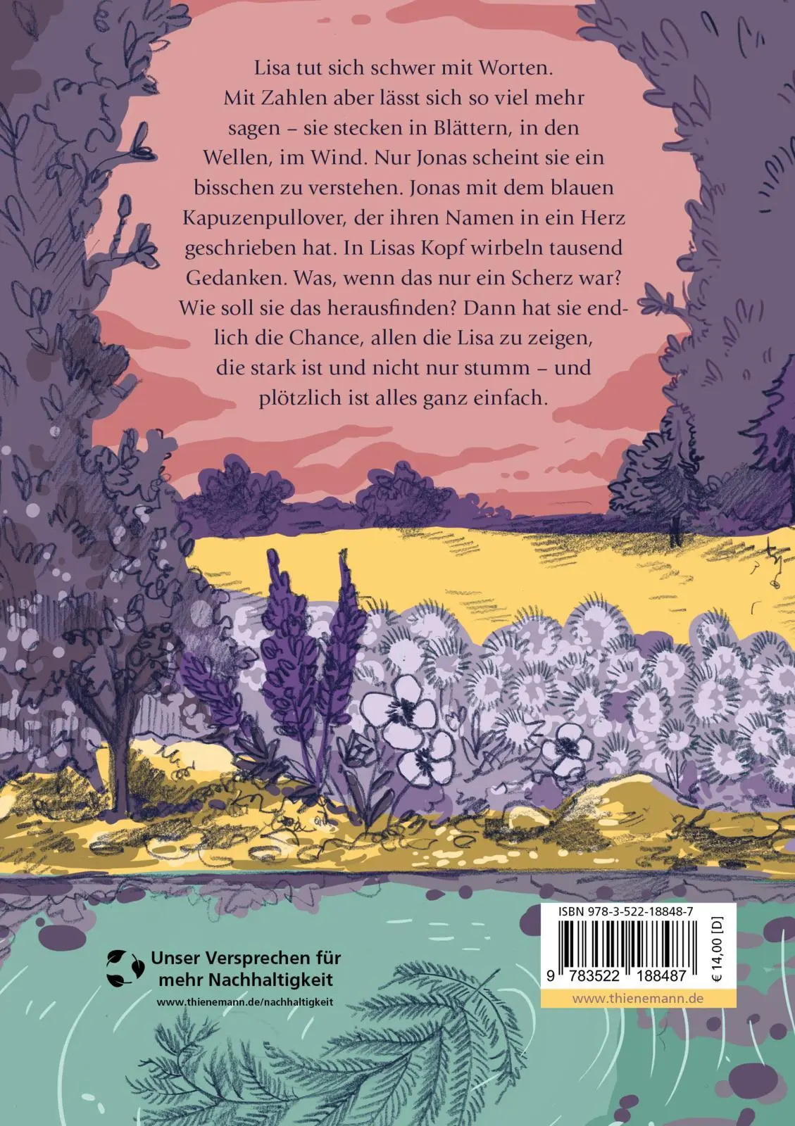Rückseite: 9783522188487 | Lisa mit einem Herz drum rum | Kjersti Annesdatter Skomsvold | Buch