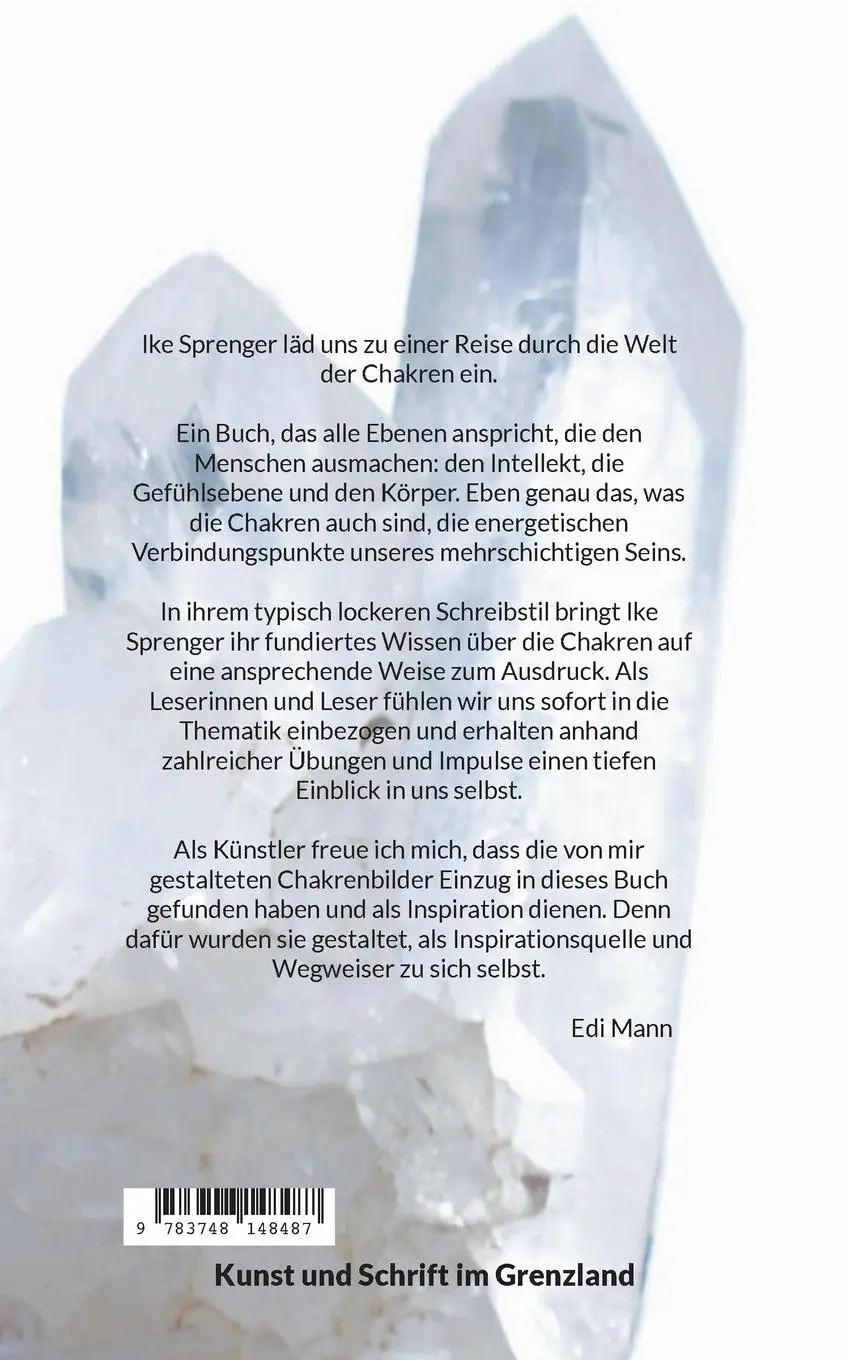 Rückseite: 9783748148487 | Eine Reise durch die Welt der Chakren | Ike Sprenger | Taschenbuch