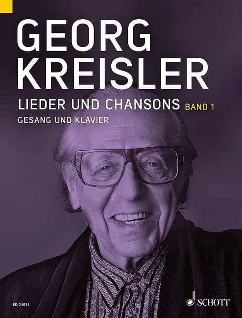 Cover: 9783795748487 | Georg Kreisler. Lieder und Chansons. Gesang und Klavier. Band 1 | 2014