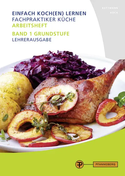Cover: 9783805708487 | Lösungen Arbeitsheft Fachpraktiker Küche - Band 1 | Grundstufe | Buch