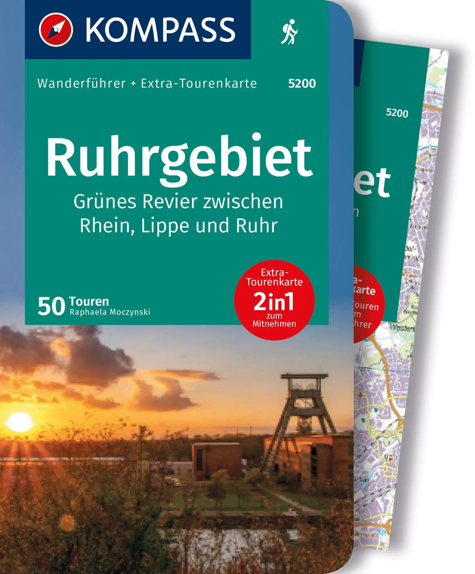 Cover: 9783991218487 | KOMPASS Wanderführer Ruhrgebiet, 50 Touren mit Extra-Tourenkarte