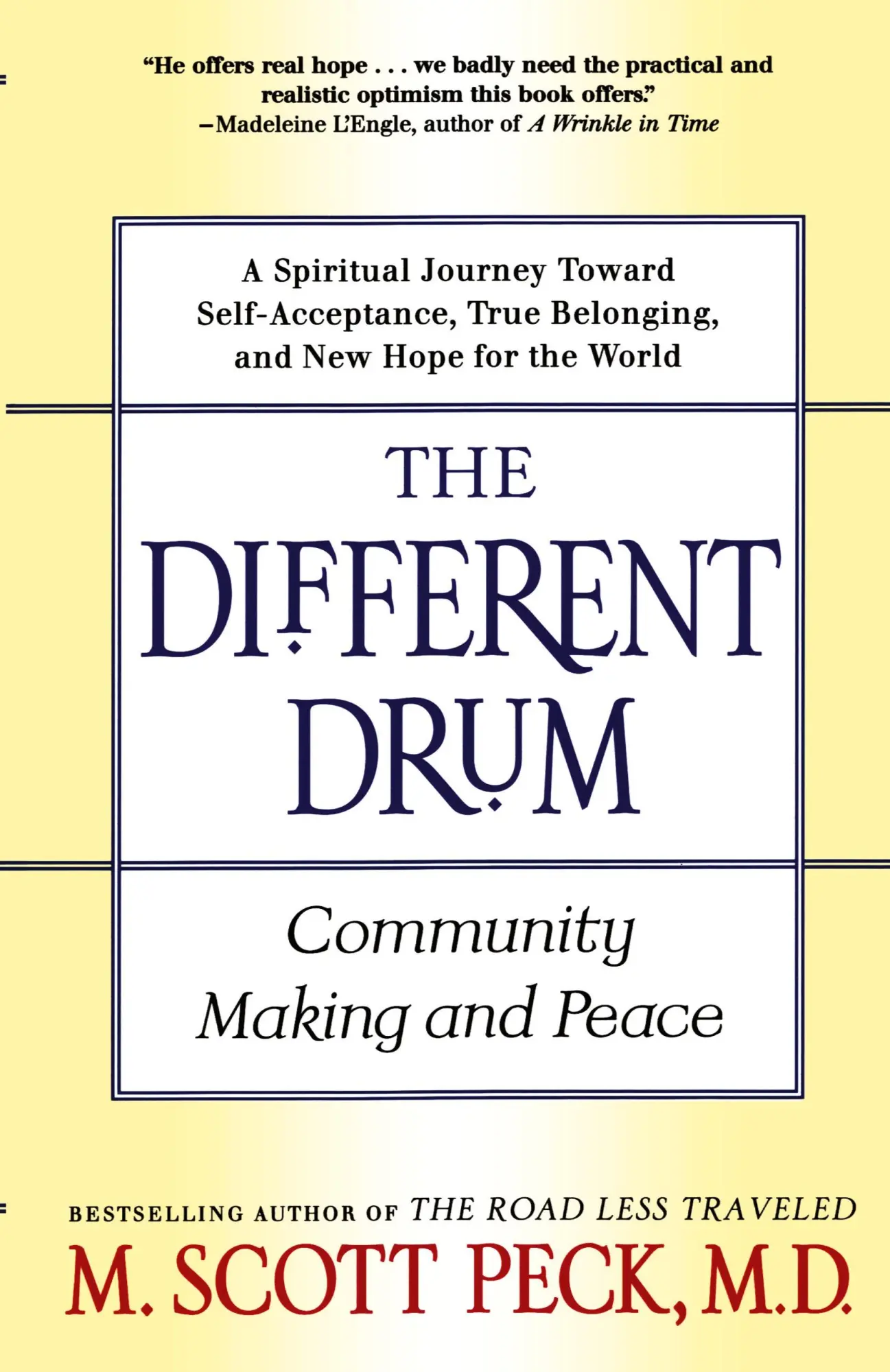 Cover: 9780684848587 | The Different Drum | Community Making and Peace | M Scott Peck (u. a.)