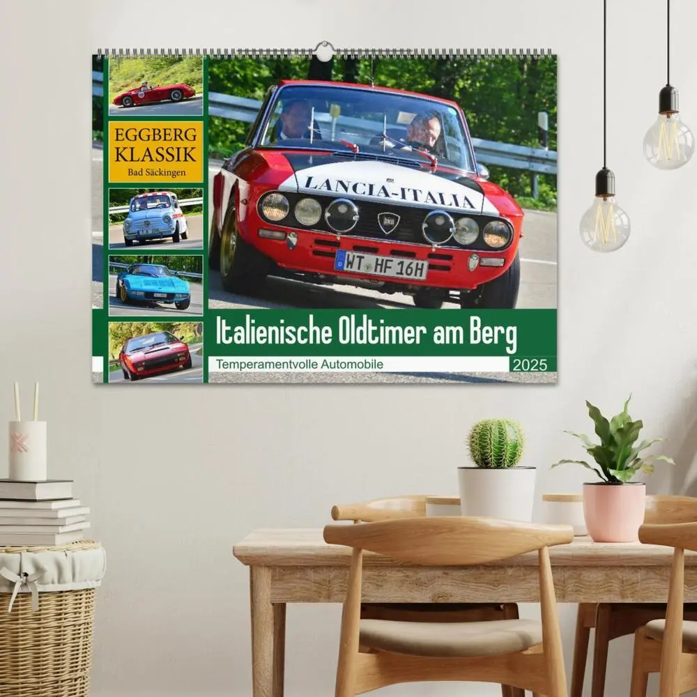 Bild: 9783435298587 | Italienische Oldtimer am Berg (Wandkalender 2025 DIN A2 quer),...