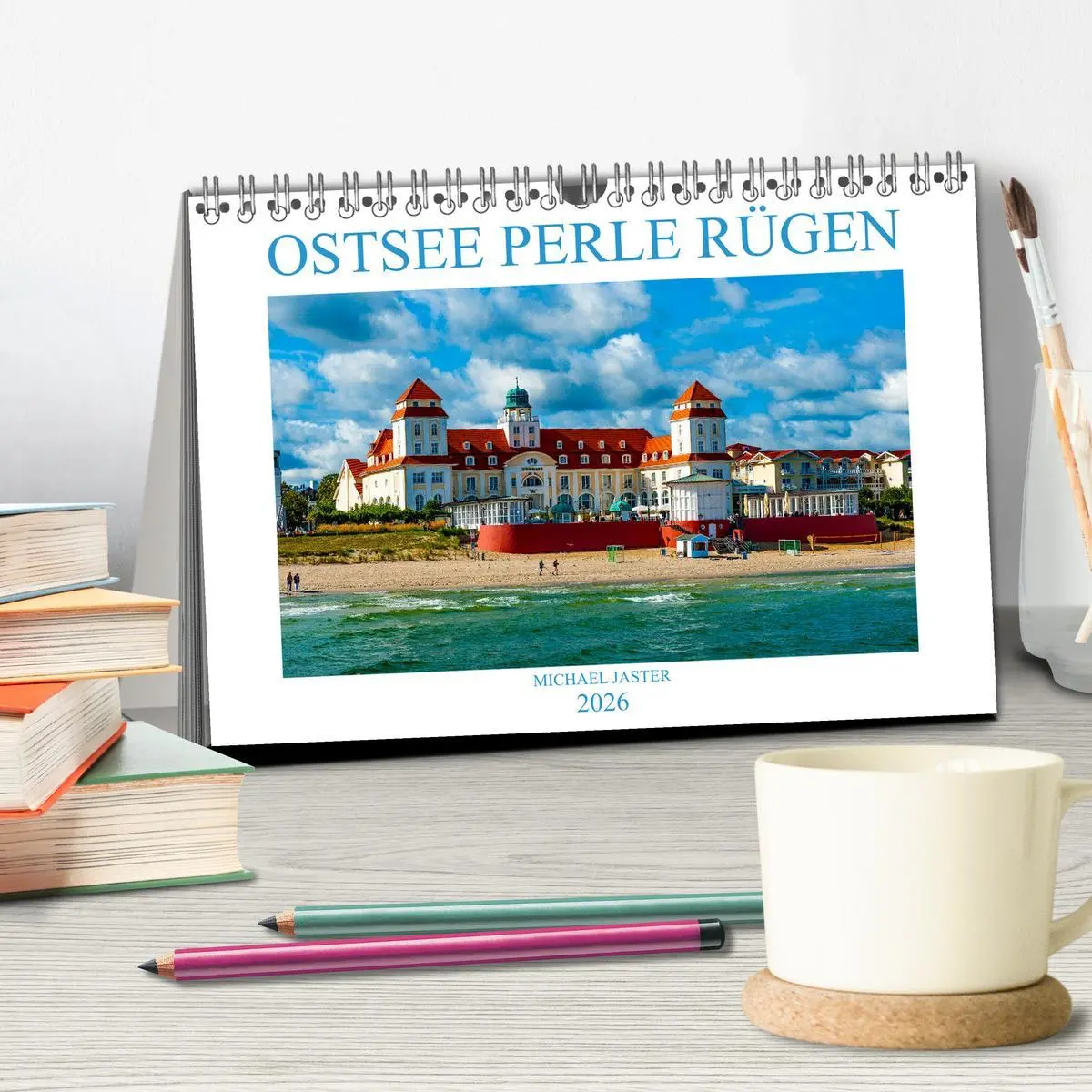 Bild: 9783457768587 | OSTSEE PERLE RÜGEN Michael Jaster (Tischkalender 2026 DIN A5 quer),...