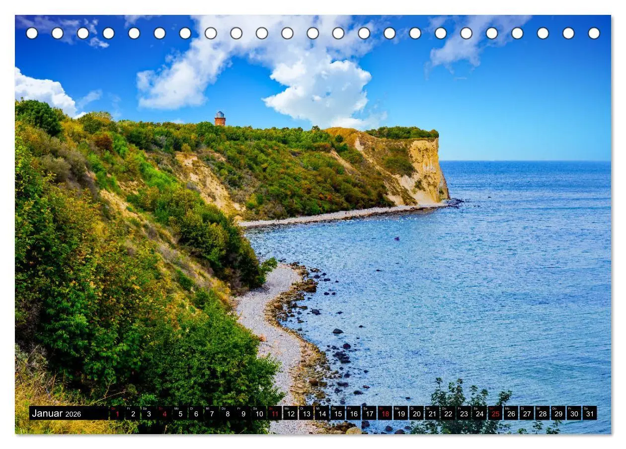 Bild: 9783457768587 | OSTSEE PERLE RÜGEN Michael Jaster (Tischkalender 2026 DIN A5 quer),...