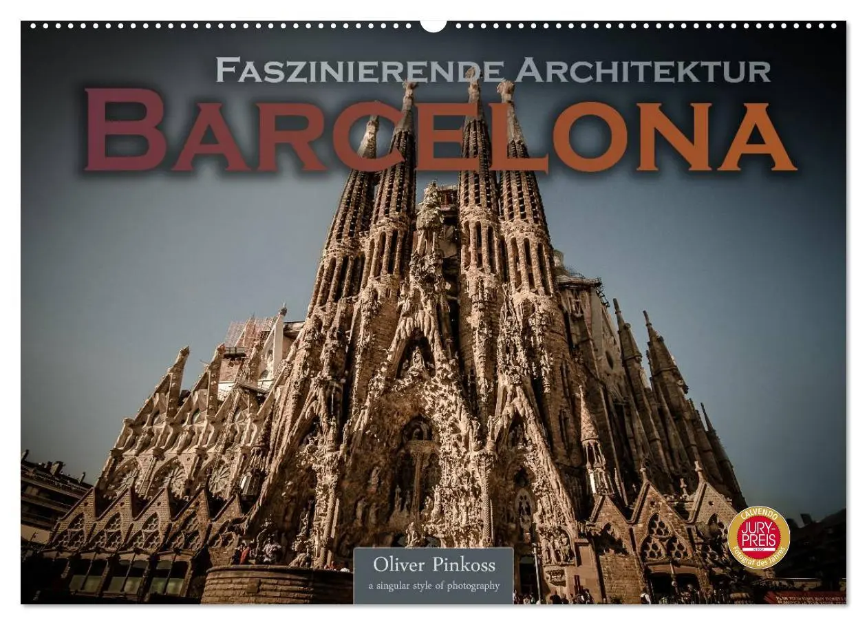Cover: 9783516238587 | Barcelona - Faszinierende Architektur (Wandkalender 2026 DIN A2...