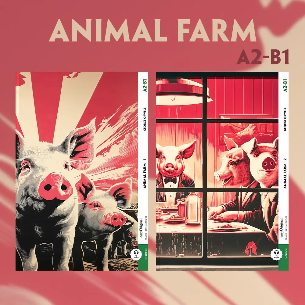 Animal Farm - A2-B1 - 2 Teile (+ Audio-Online), m. 2 Audio, m. 2 Audio, 2 Teile