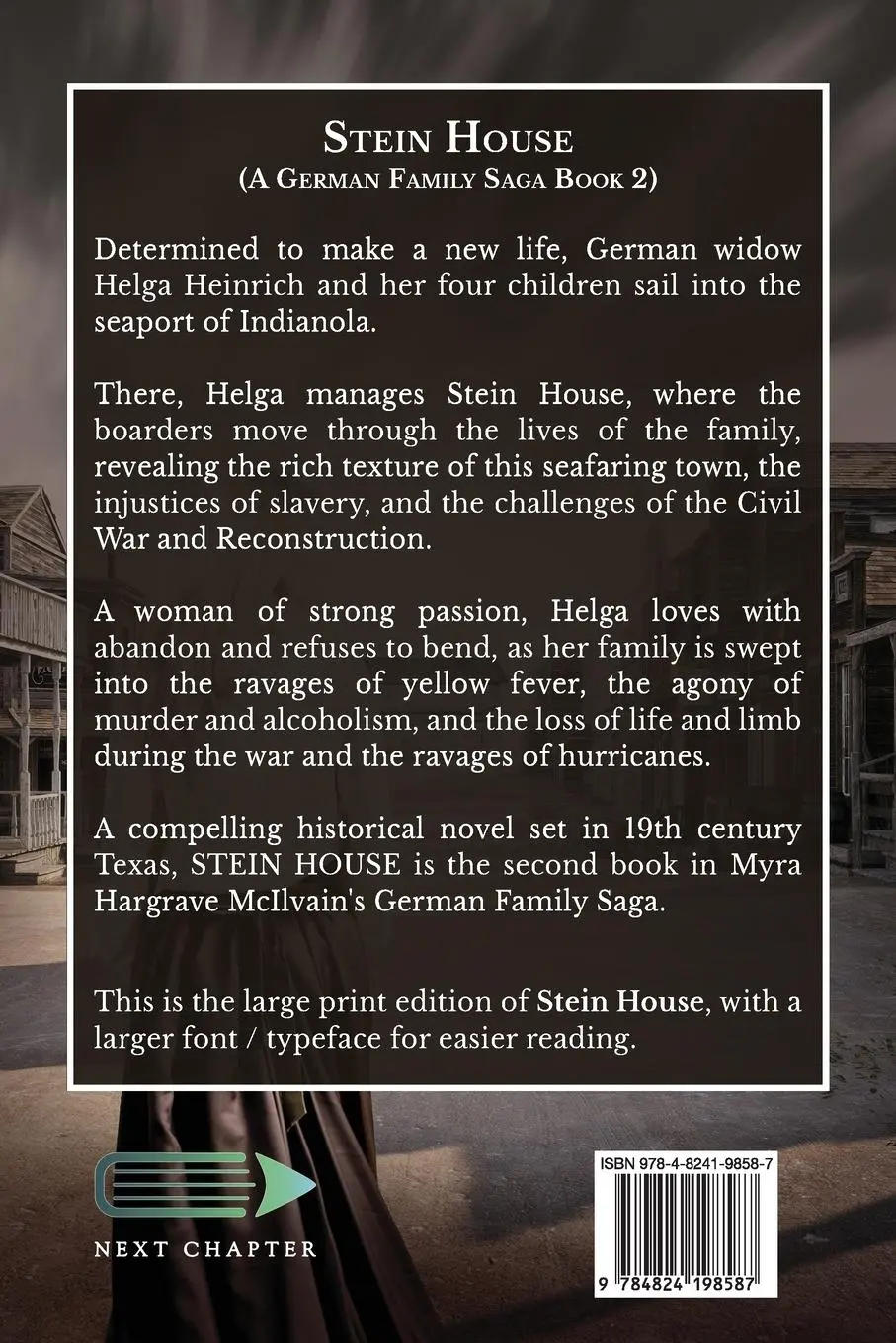 Rückseite: 9784824198587 | Stein House | Myra Hargrave McIlvain | Taschenbuch | Englisch | 2024