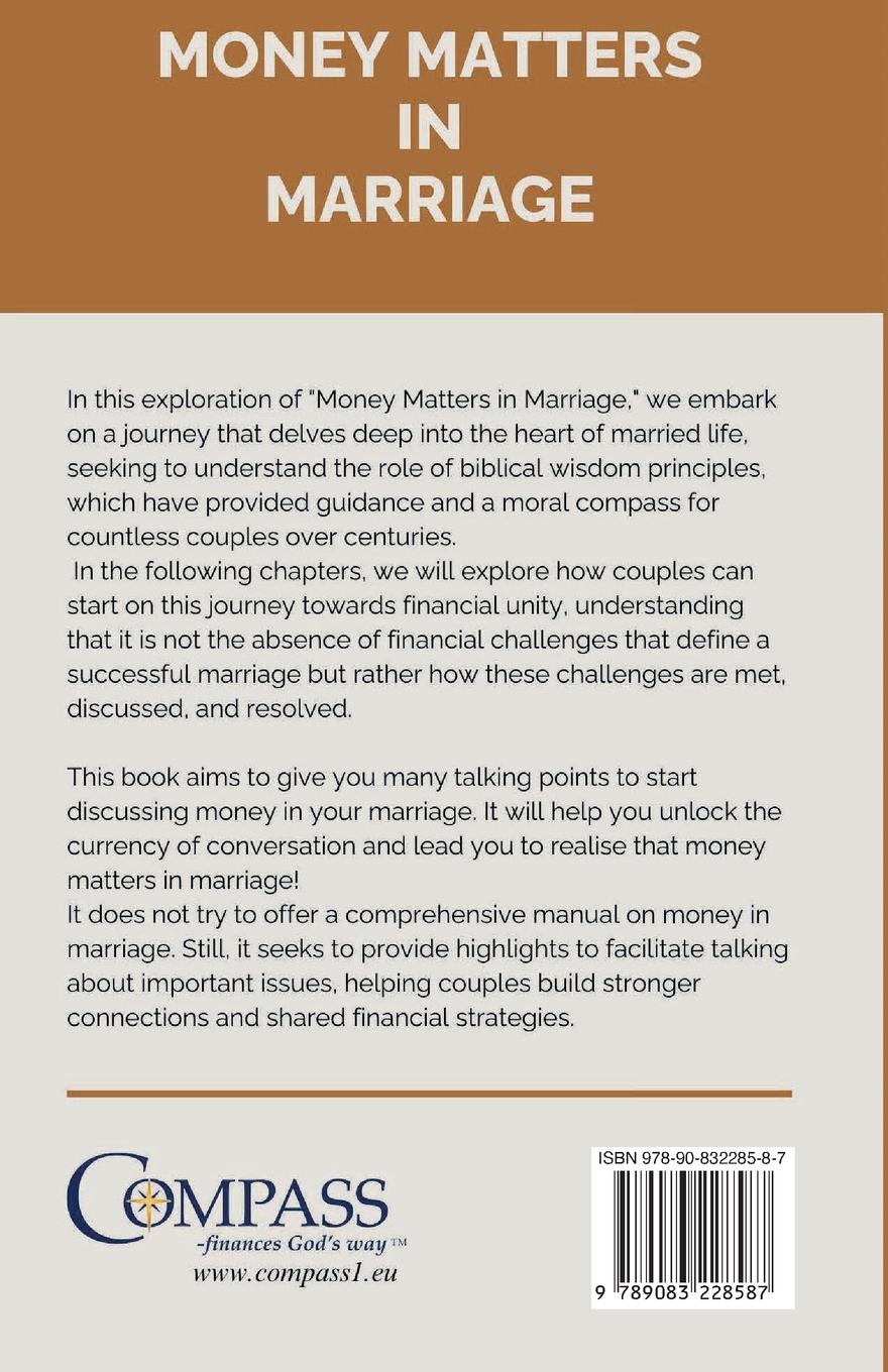 Rückseite: 9789083228587 | MONEY MATTERS IN MARRIAGE | Peter J. Briscoe | Taschenbuch | Englisch