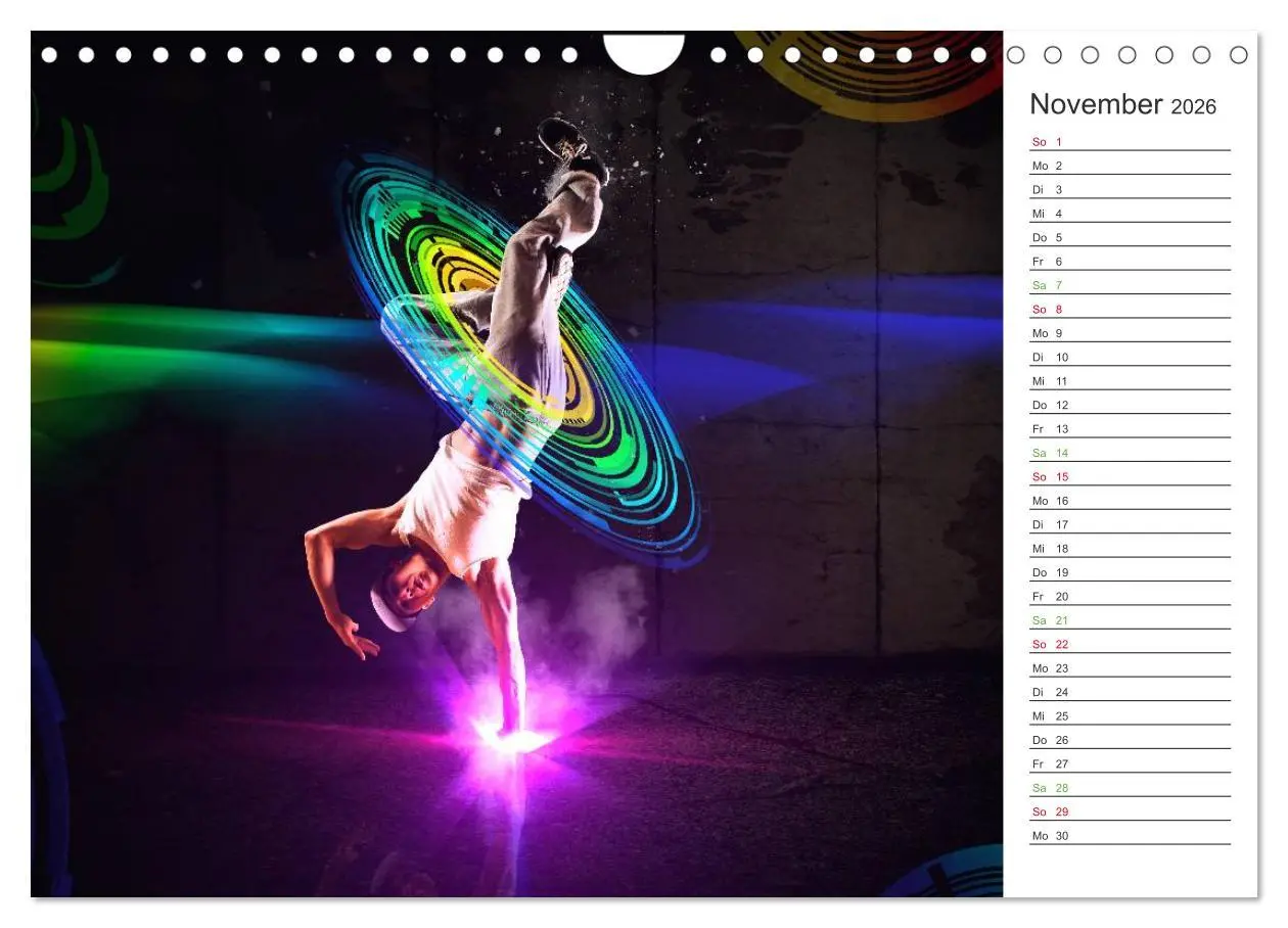Bild: 9783457998687 | HipHopDance (Wandkalender 2026 DIN A4 quer), CALVENDO Monatskalender