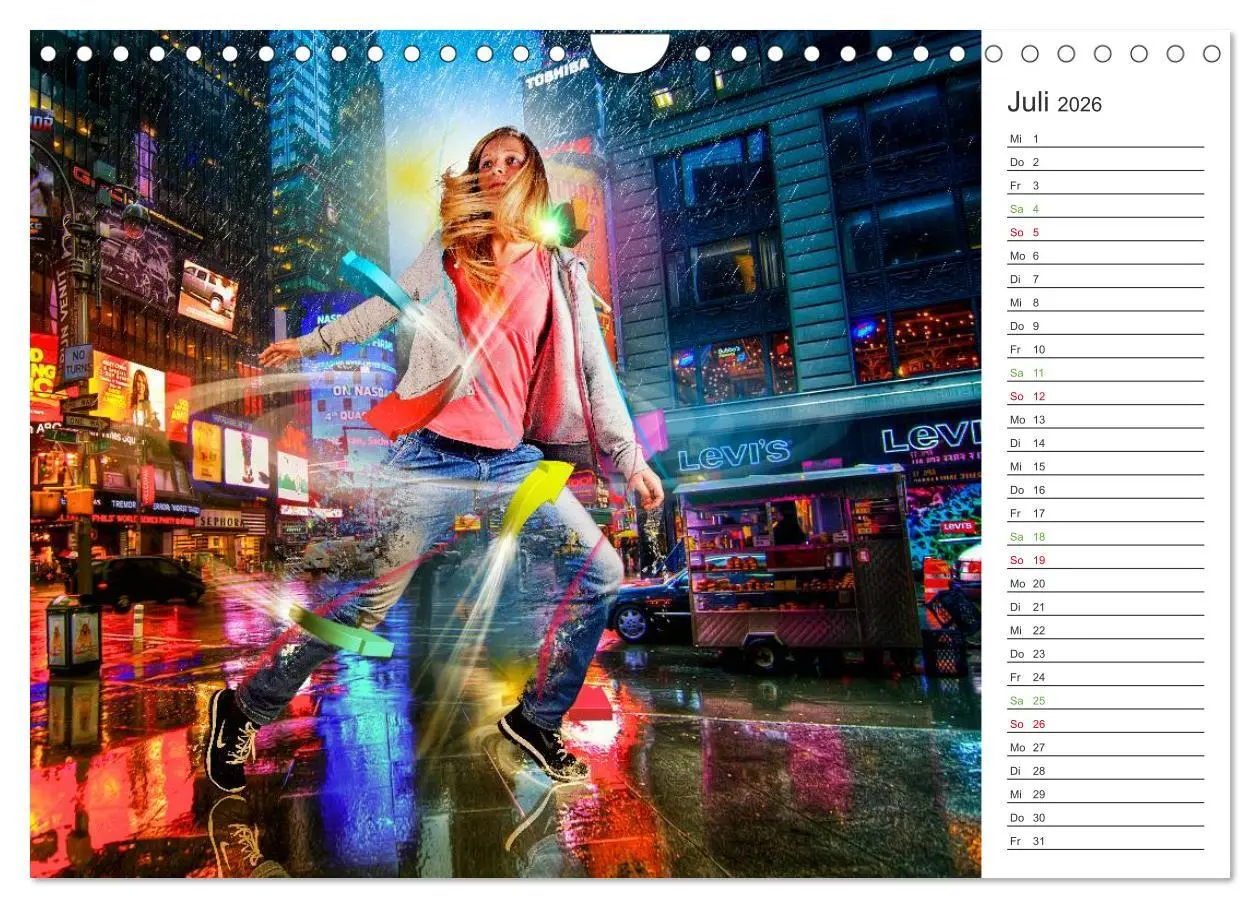 Bild: 9783457998687 | HipHopDance (Wandkalender 2026 DIN A4 quer), CALVENDO Monatskalender