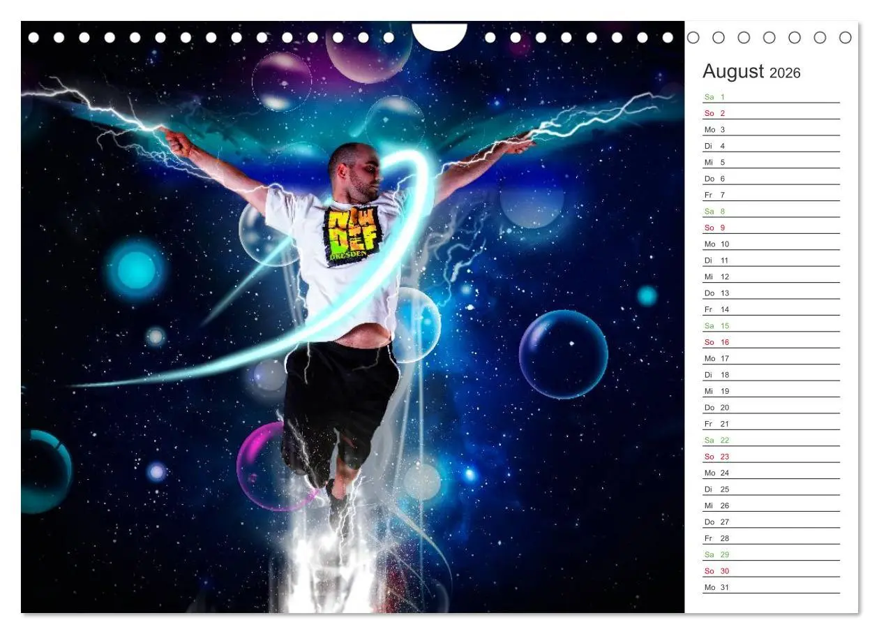 Bild: 9783457998687 | HipHopDance (Wandkalender 2026 DIN A4 quer), CALVENDO Monatskalender