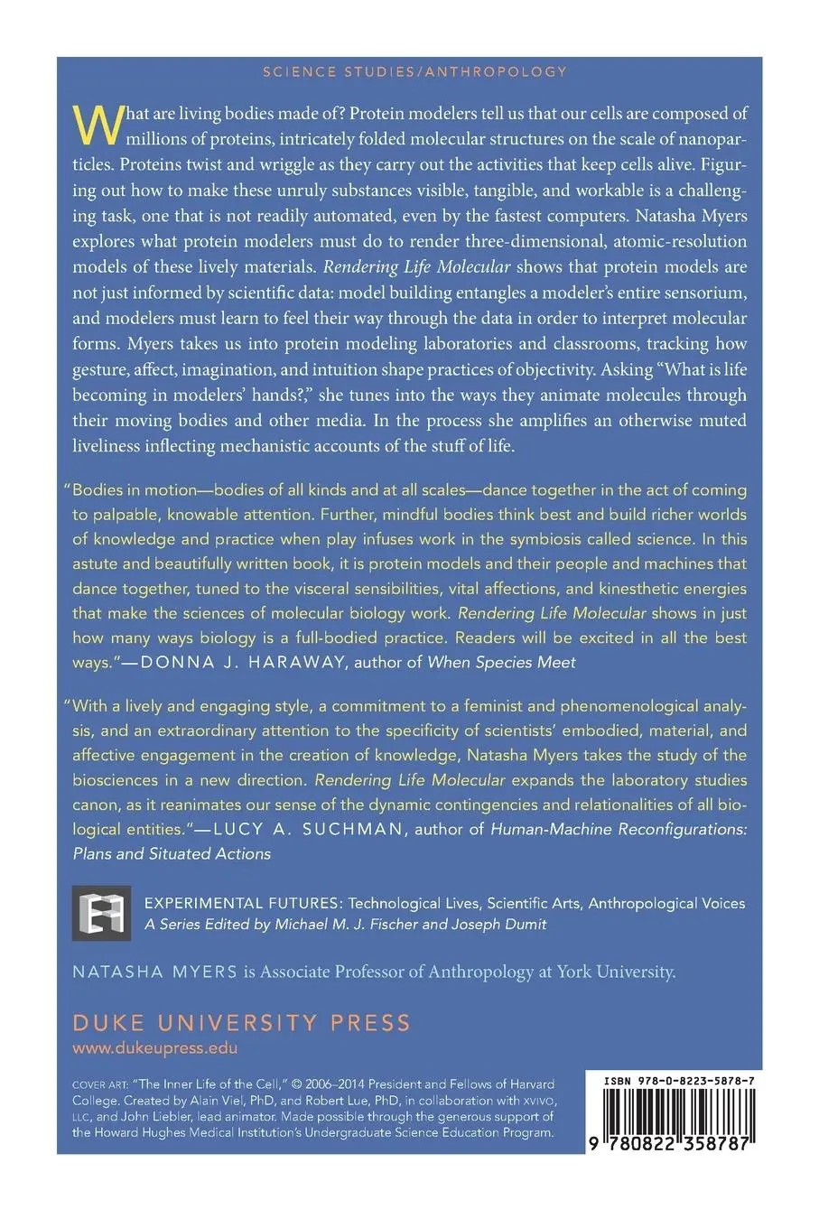Rückseite: 9780822358787 | Rendering Life Molecular | Models, Modelers, and Excitable Matter