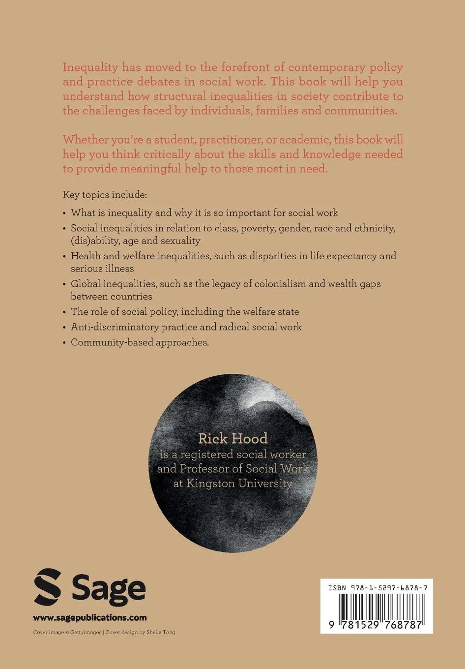 Rückseite: 9781529768787 | Inequality and Social Work | Rick Hood | Taschenbuch | Englisch | 2023