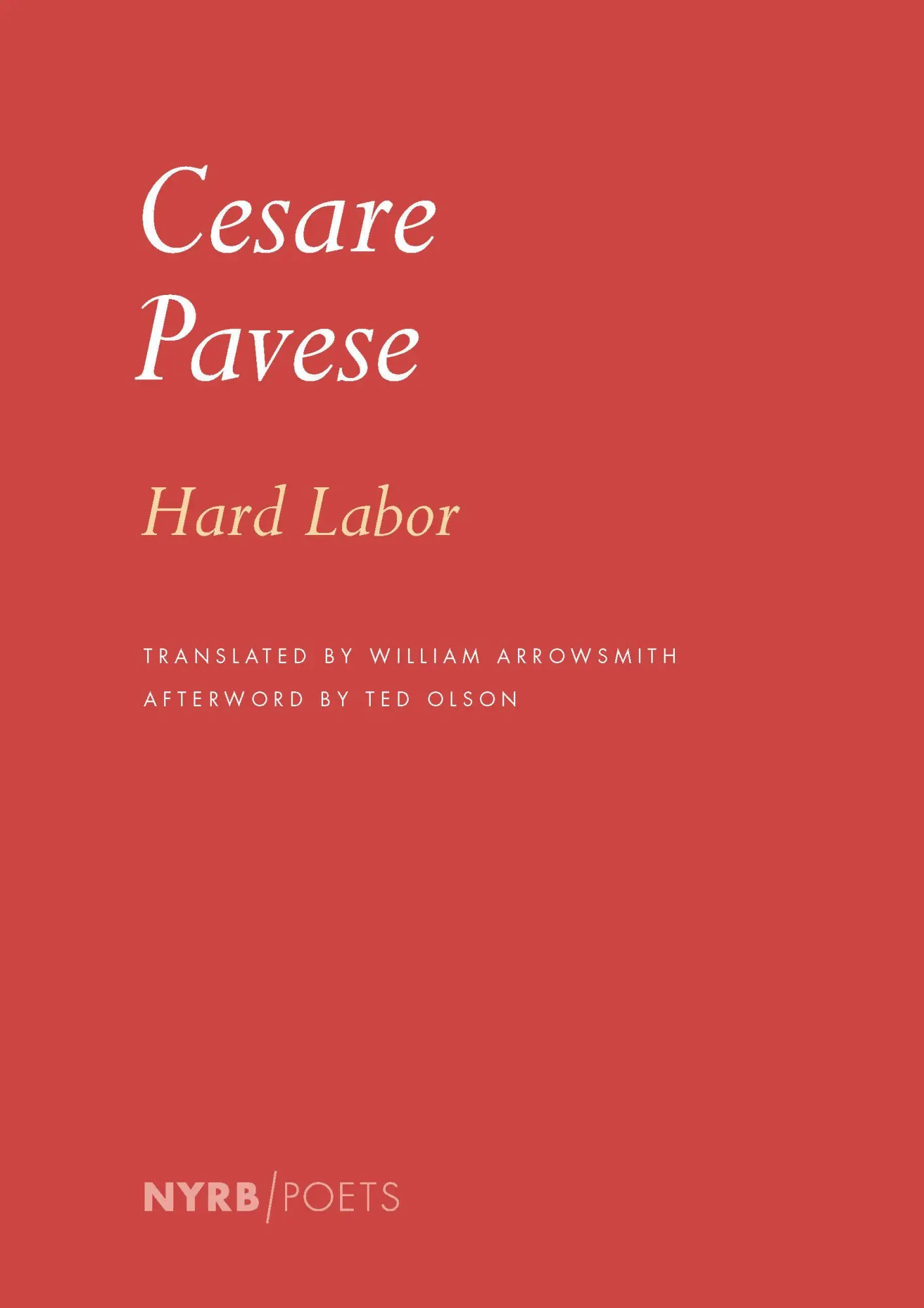 Cover: 9781681378787 | Hard Labor | Cesare Pavese | Taschenbuch | Einband - flex.(Paperback)