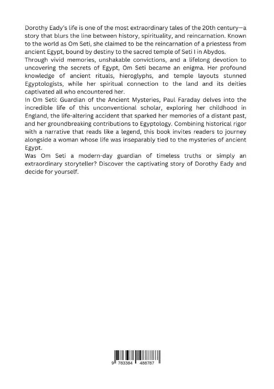 Rückseite: 9783384488787 | Om Seti: Guardian of the Ancient Mysteries | Paul Faraday | Buch