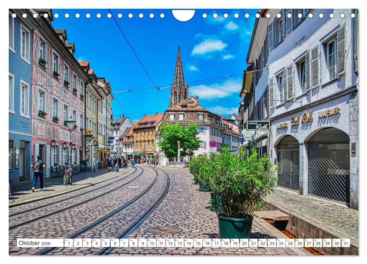 Bild: 9783457368787 | Freiburg - Die entspannte Stadt im Breisgau (Wandkalender 2026 DIN...