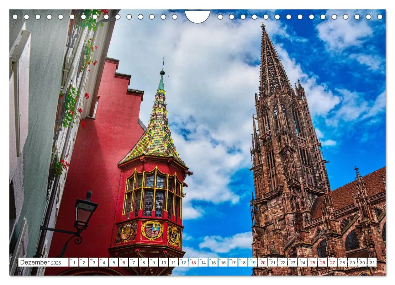 Bild: 9783457368787 | Freiburg - Die entspannte Stadt im Breisgau (Wandkalender 2026 DIN...