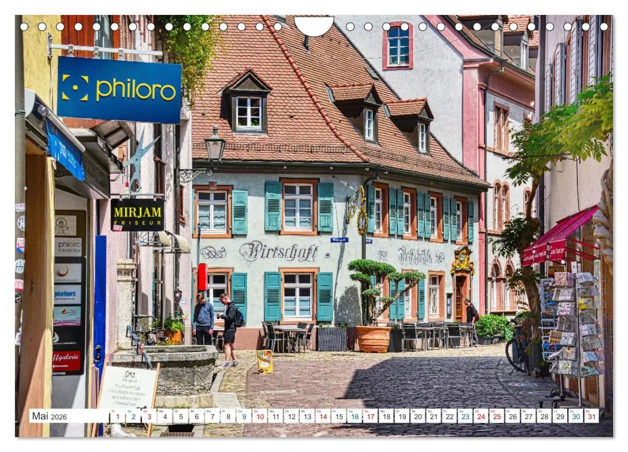 Bild: 9783457368787 | Freiburg - Die entspannte Stadt im Breisgau (Wandkalender 2026 DIN...