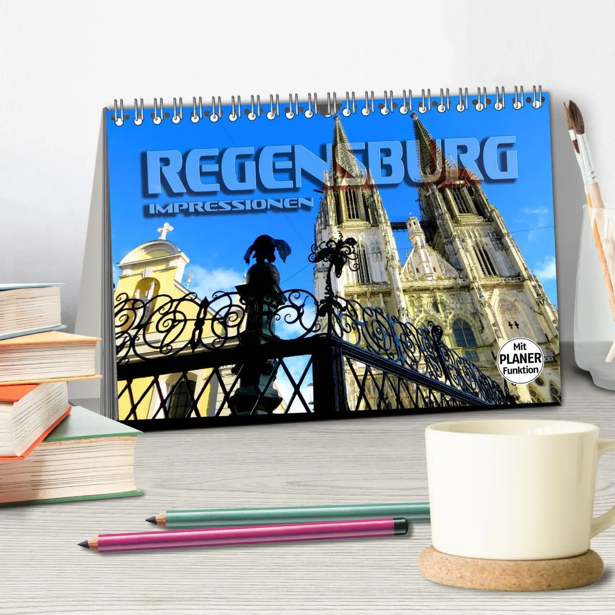Bild: 9783457988787 | REGENSBURG - Impressionen (Tischkalender 2026 DIN A5 quer),...