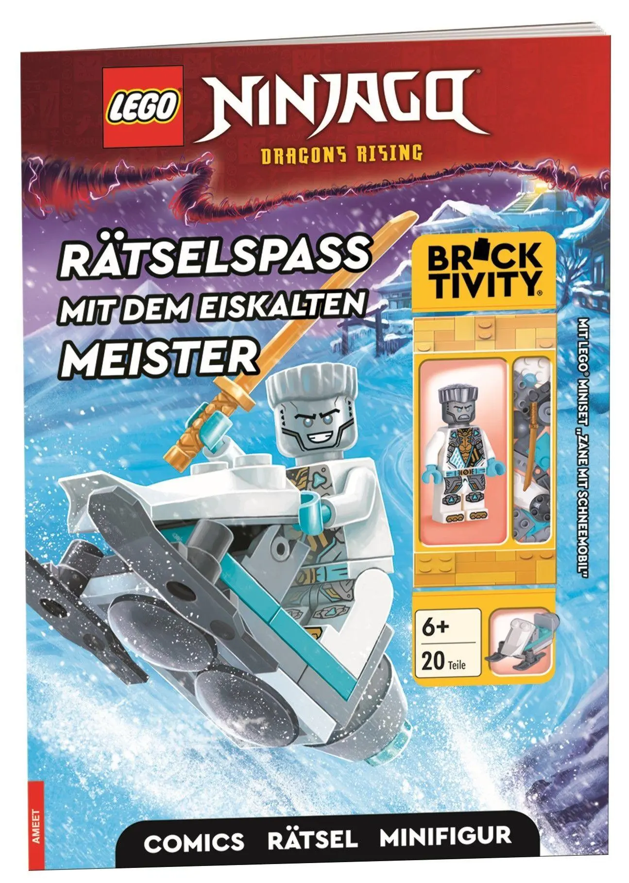 Cover: 9783960808787 | LEGO® NINJAGO® - Rätselspaß mit dem eiskalten Ninja | Taschenbuch