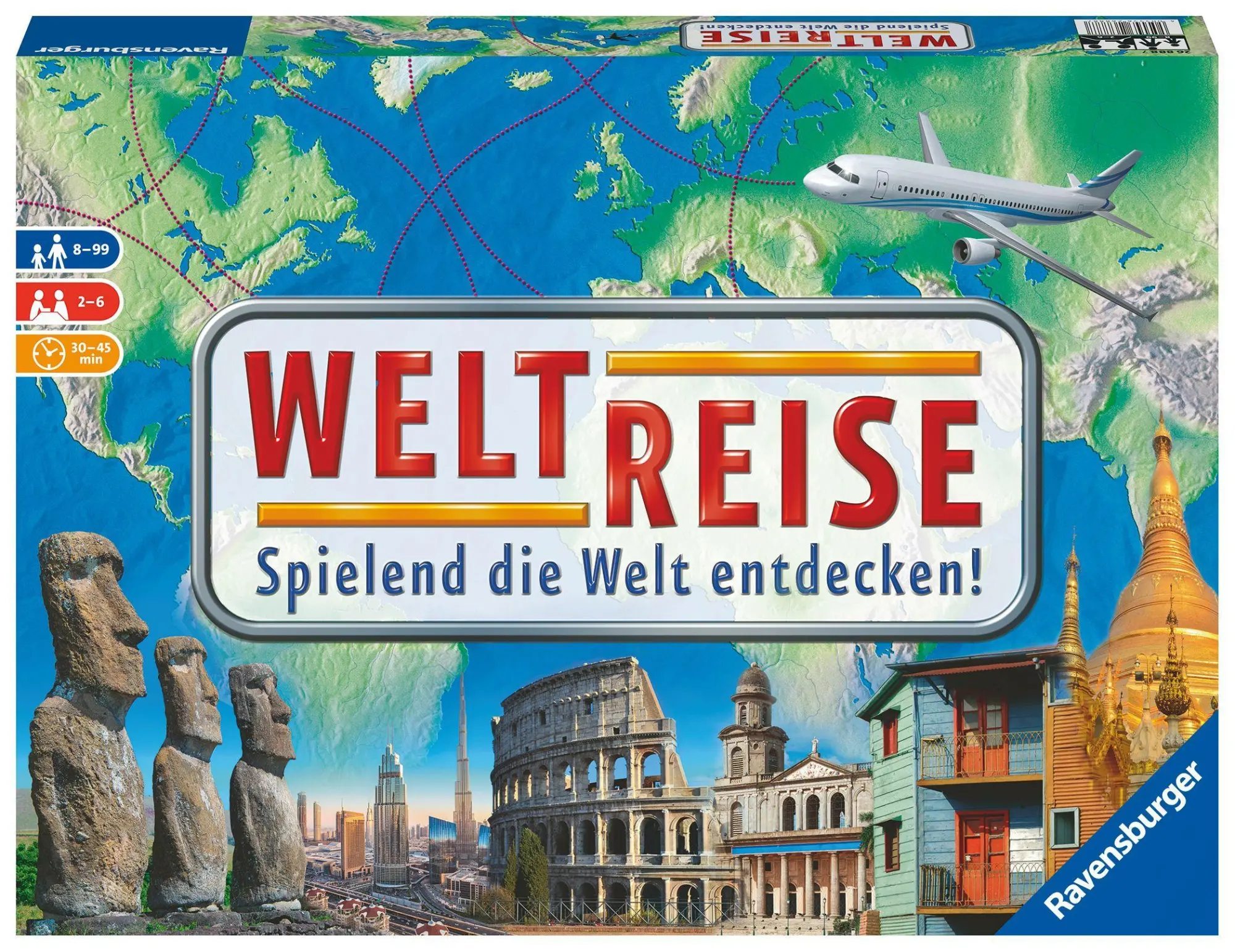 Cover: 4005556268887 | Weltreise | Spielend die Welt entdecken! | Spiel | Spiel | 26888