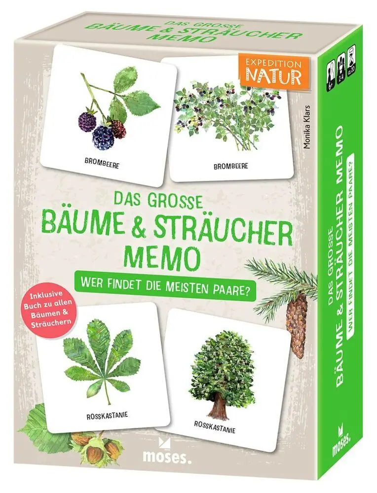 Cover: 4033477098887 | Das große Bäume &amp; Sträucher Memo | Wer findet die meisten Paare?