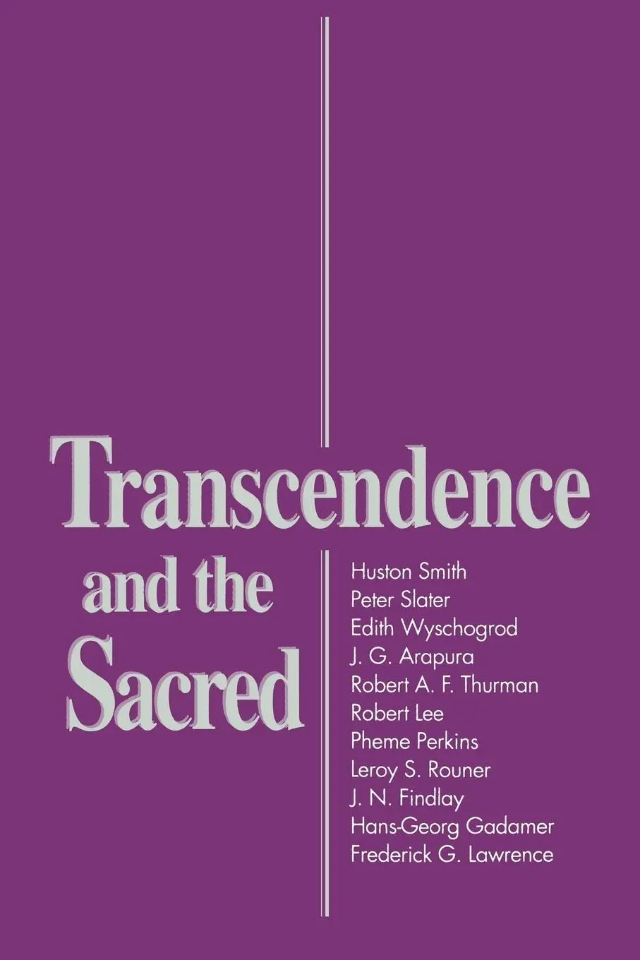Cover: 9780268018887 | Transcendence and The Sacred | Alan Olson | Taschenbuch | Englisch