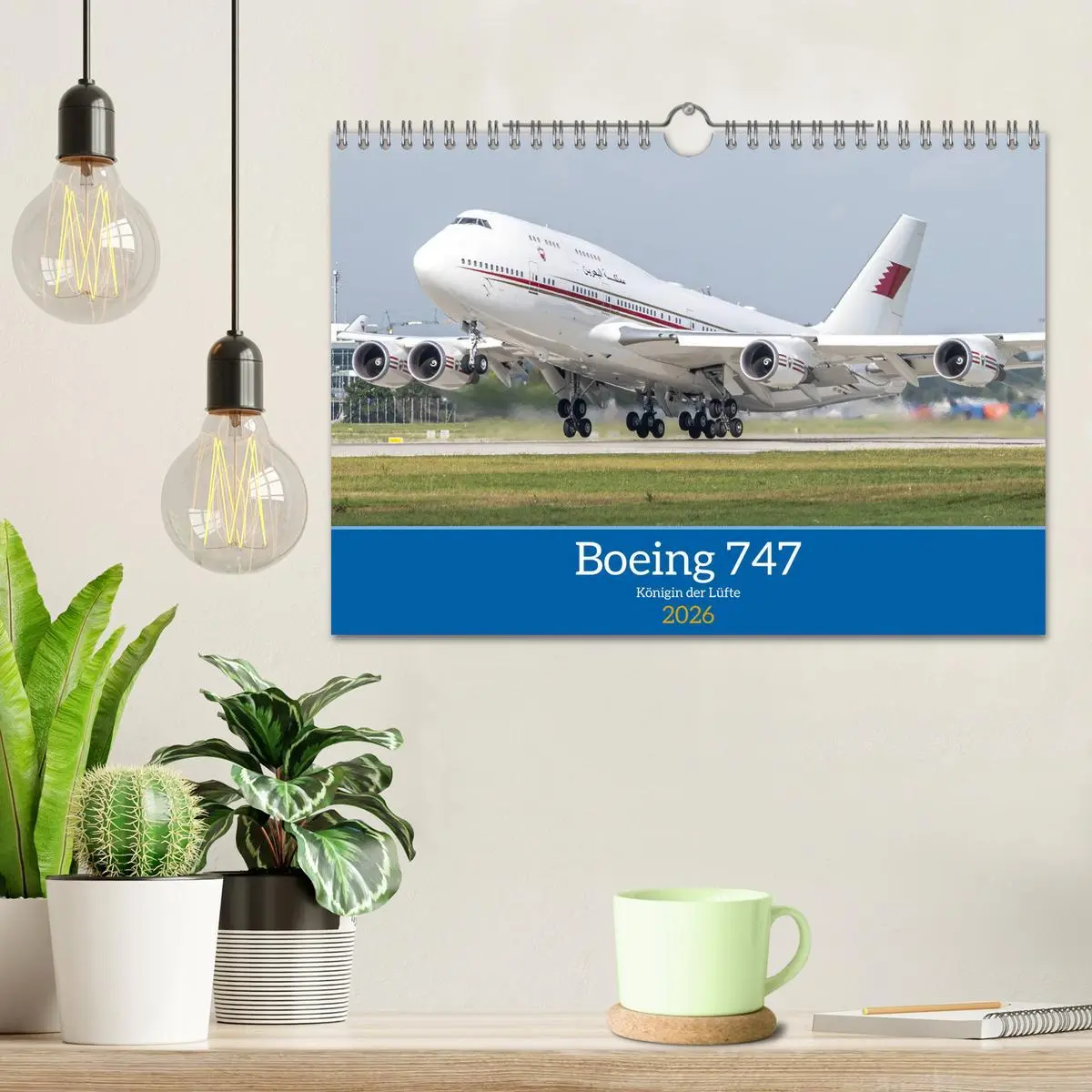 Bild: 9783457358887 | Boeing 747 Kalender (Wandkalender 2026 DIN A4 quer), CALVENDO...