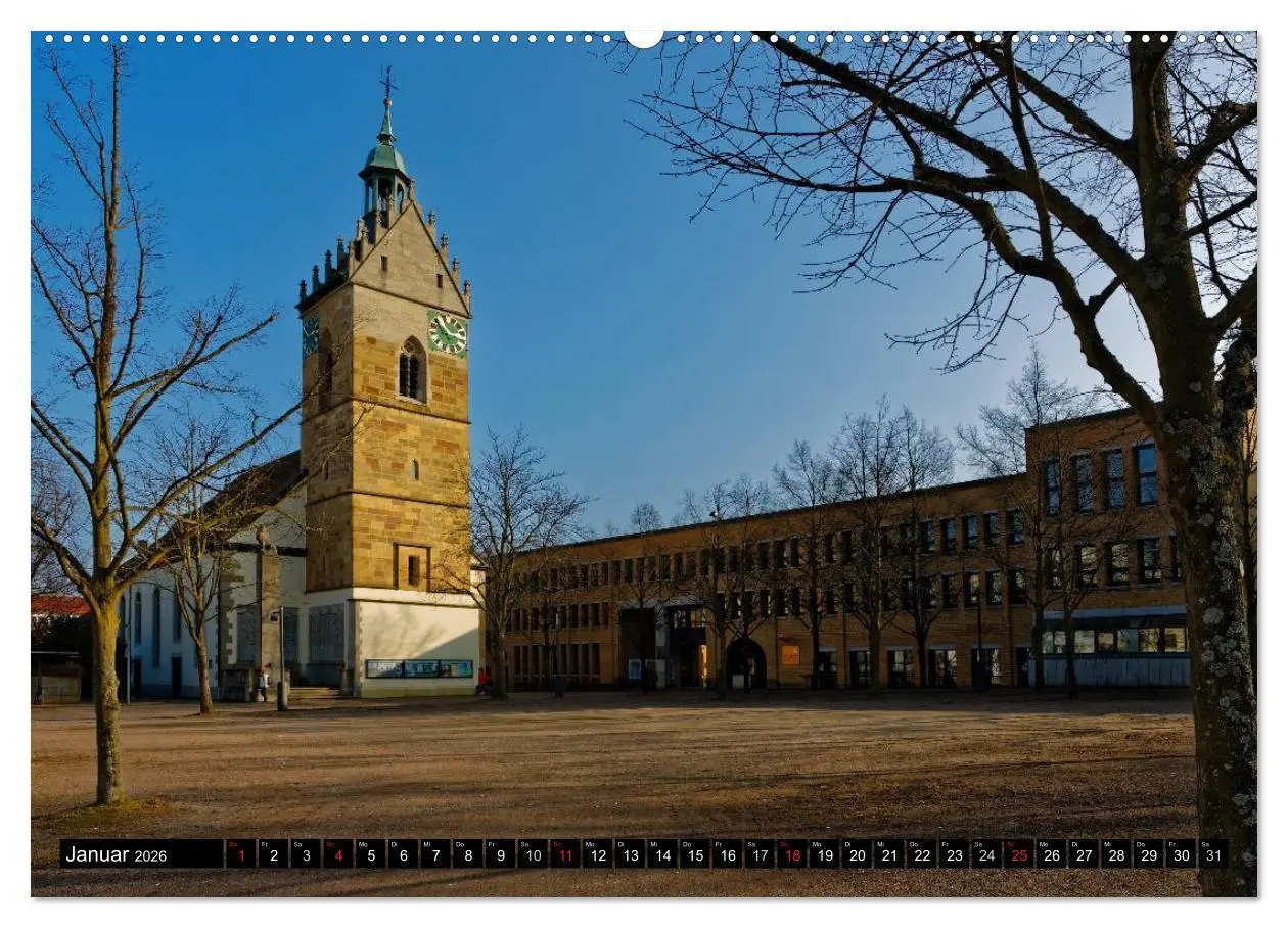 Bild: 9783516068887 | Fellbach im Fokus (Wandkalender 2026 DIN A2 quer), CALVENDO...