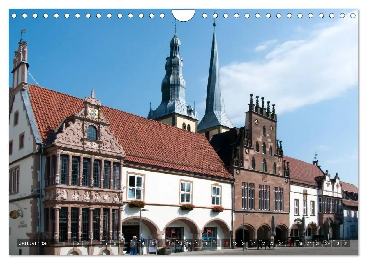 Bild: 9783516138887 | Malerisches Lemgo (Wandkalender 2026 DIN A4 quer), CALVENDO...