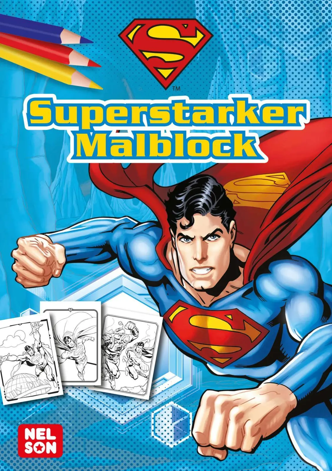 Cover: 9783845128887 | DC Superman: Superstarker Malblock | Taschenbuch | DC Universum | 2025