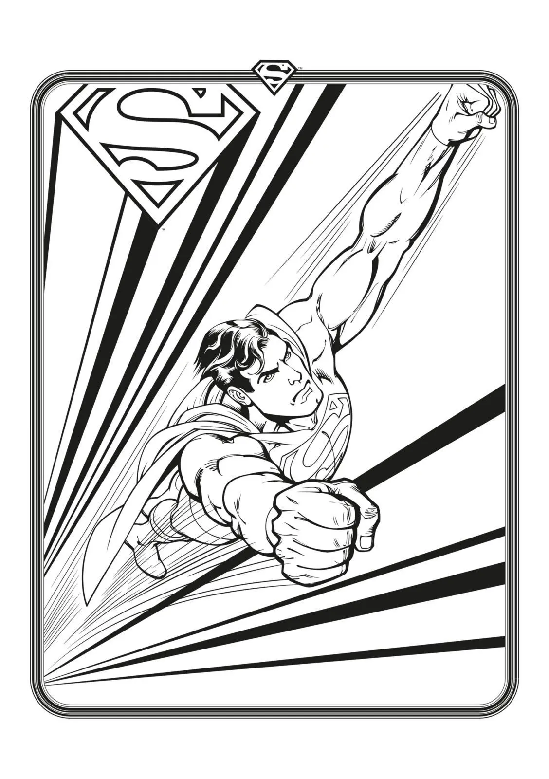 Bild: 9783845128887 | DC Superman: Superstarker Malblock | Taschenbuch | DC Universum | 2025