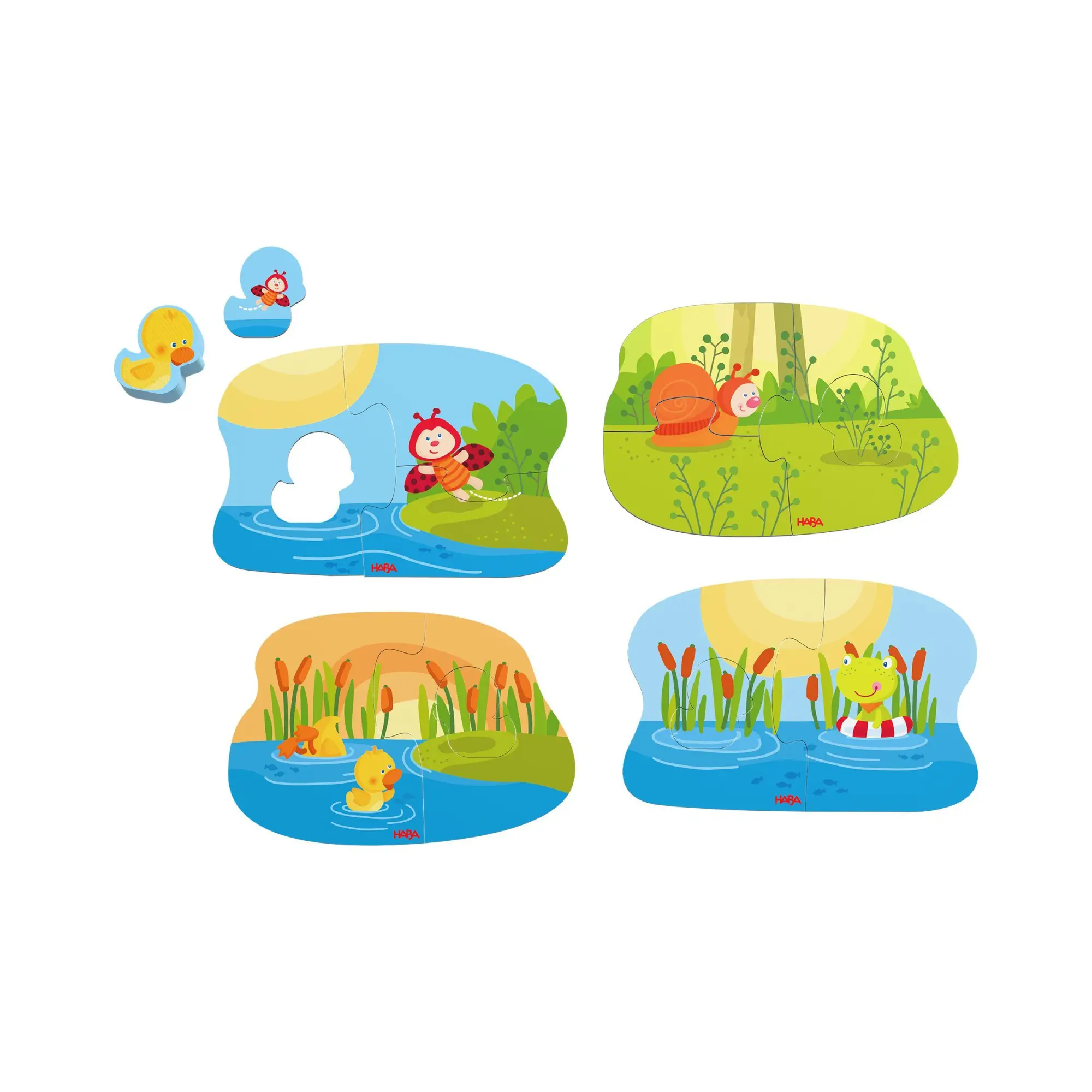 Bild: 4010168288987 | 4 erste Puzzles - Tierkinder | Spiel | Deutsch | 2026