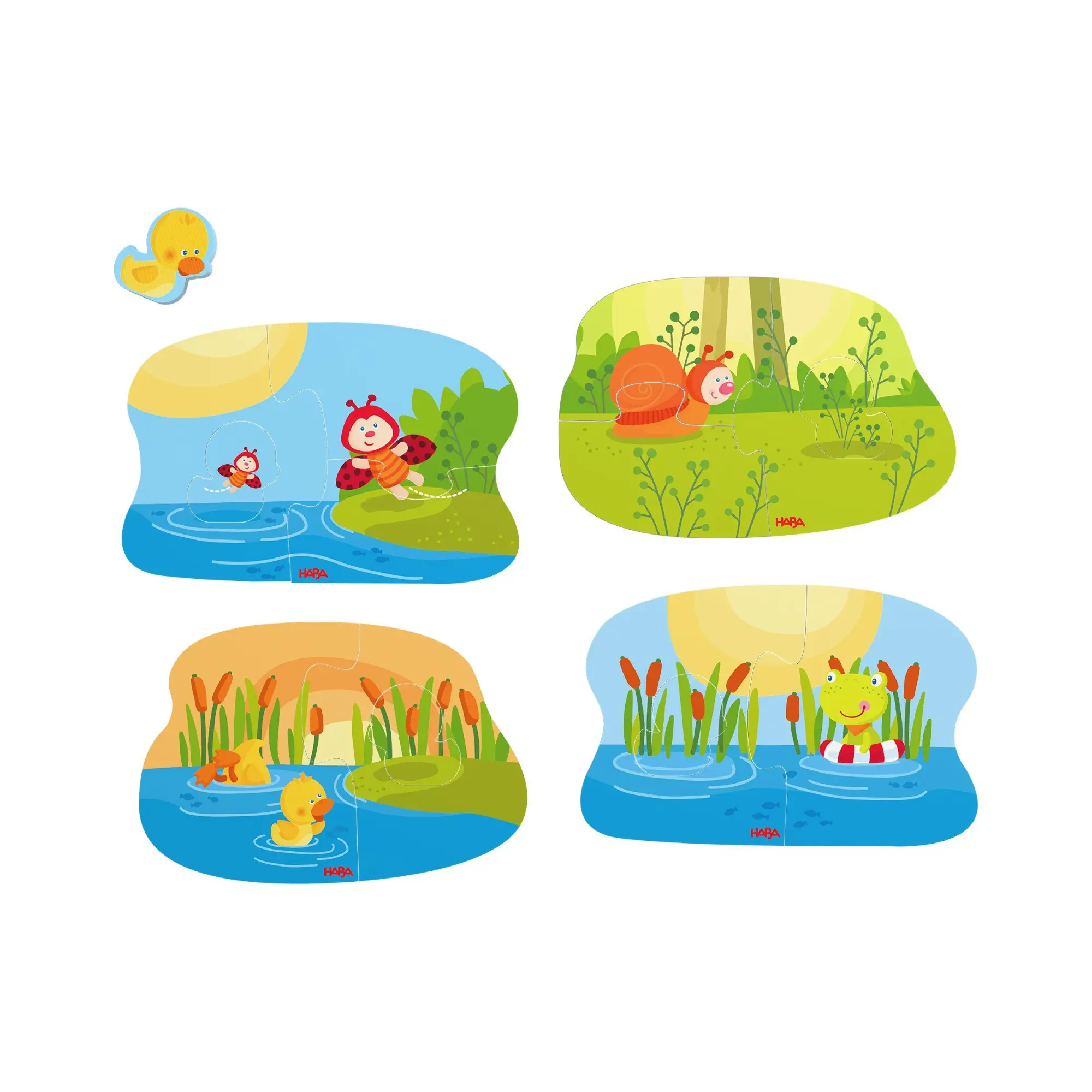 Bild: 4010168288987 | 4 erste Puzzles - Tierkinder | Spiel | Deutsch | 2026