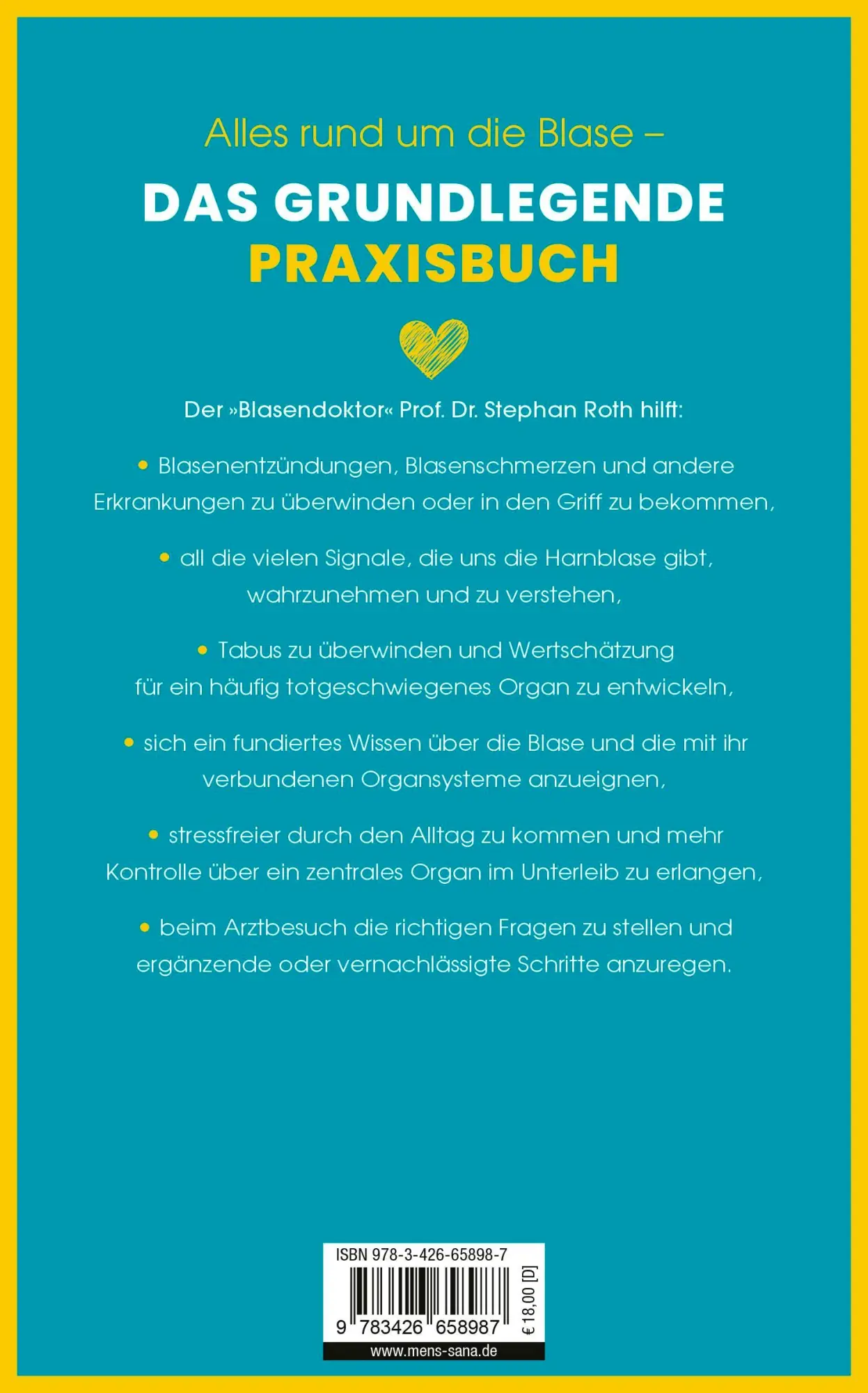 Rückseite: 9783426658987 | Blase gut - alles gut | Stephan Roth | Buch | 320 S. | Deutsch | 2022