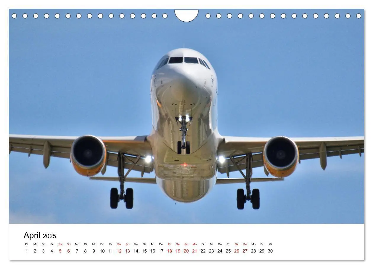 Bild: 9783435018987 | Flugzeuge aller Art (Wandkalender 2025 DIN A4 quer), CALVENDO...